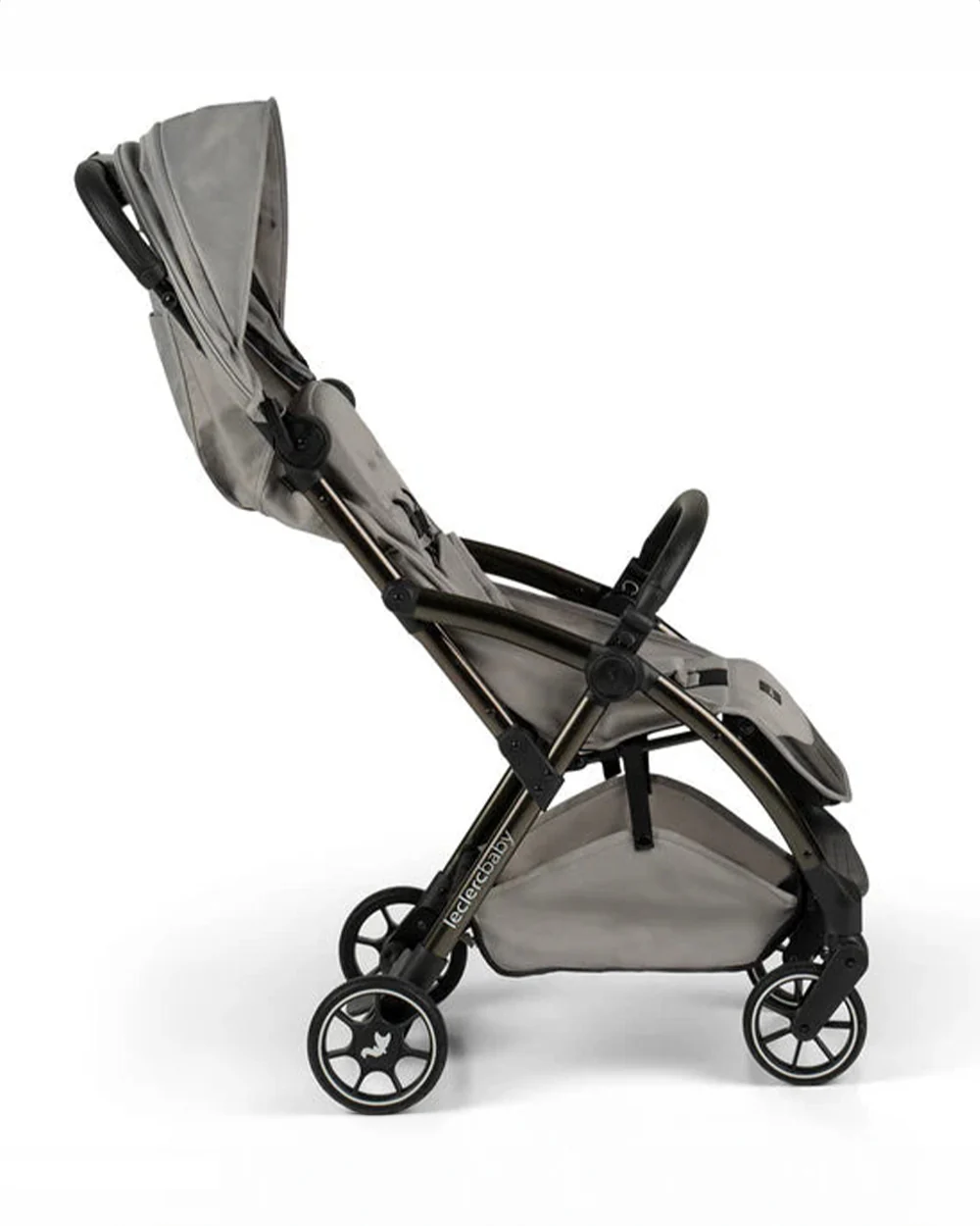 Leclerc Influencer Air Twin Stroller-Cabin Friendly-Flat Reclining Seat-One Touch Fold-Includes Twin Stroller Connectors-2 Years Warranty-For 6M to 5Y (Upto 22 Kg Each Stroller)-Violet Grey - Image 20