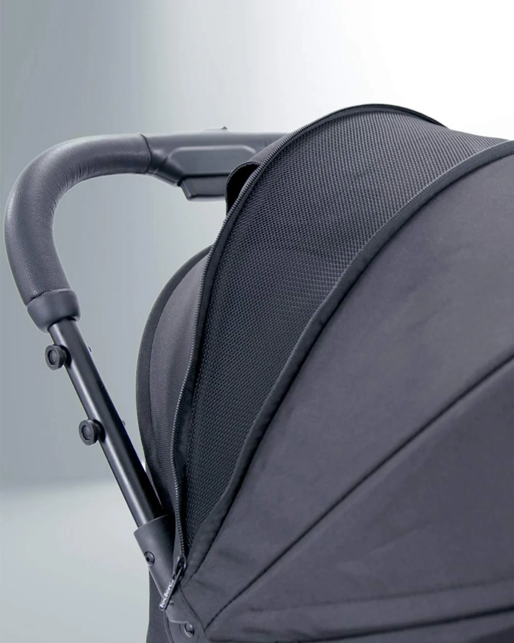 Leclerc Magic Fold Plus Cabin Friendly Stroller-Flat Reclining Seat-One Touch Fold-2 Year Warranty-for 6M to 5Y (Upto 22Kg)-Black - Image 13