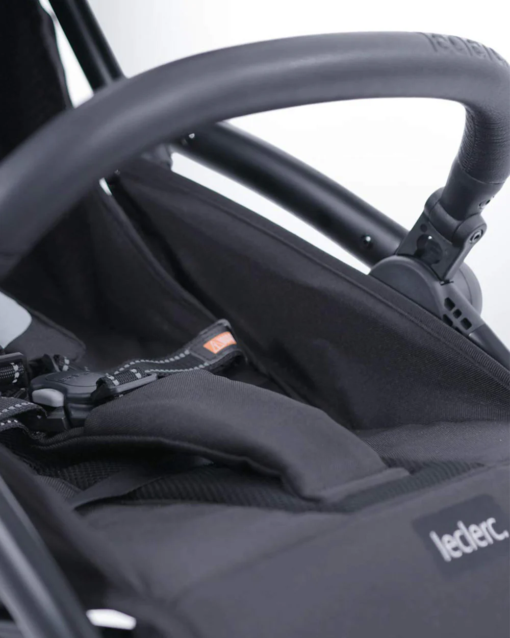 Leclerc Magic Fold Plus Cabin Friendly Stroller-Flat Reclining Seat-One Touch Fold-2 Year Warranty-for 6M to 5Y (Upto 22Kg)-Black - Image 16