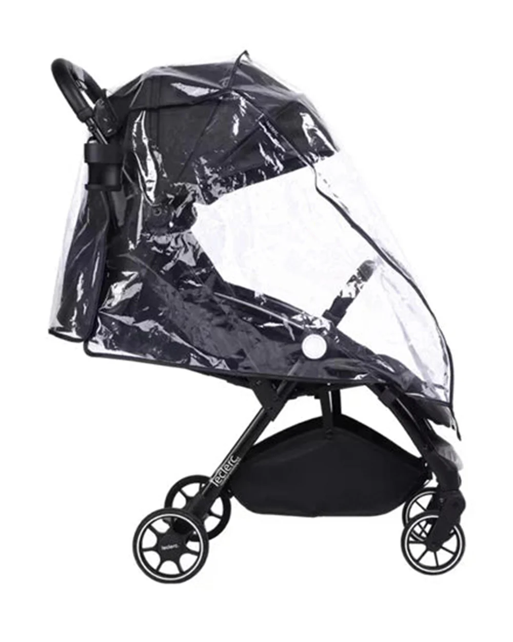Leclerc Rain Cover-Compatible with all Leclercbaby Strollers-Transparent - Image 3