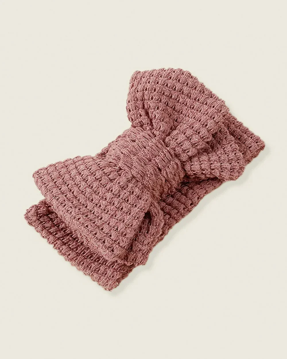 Lille Barn Brown Bow Headband-Solid-Cotton-For Infants