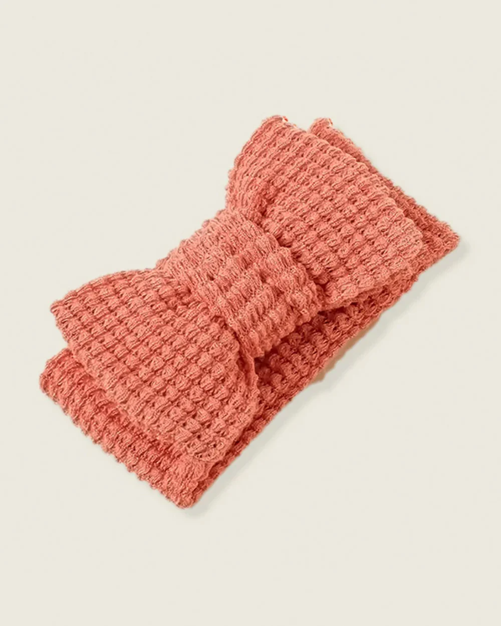 Lille Barn Orange Bow Headband-Solid-Cotton-For Infants