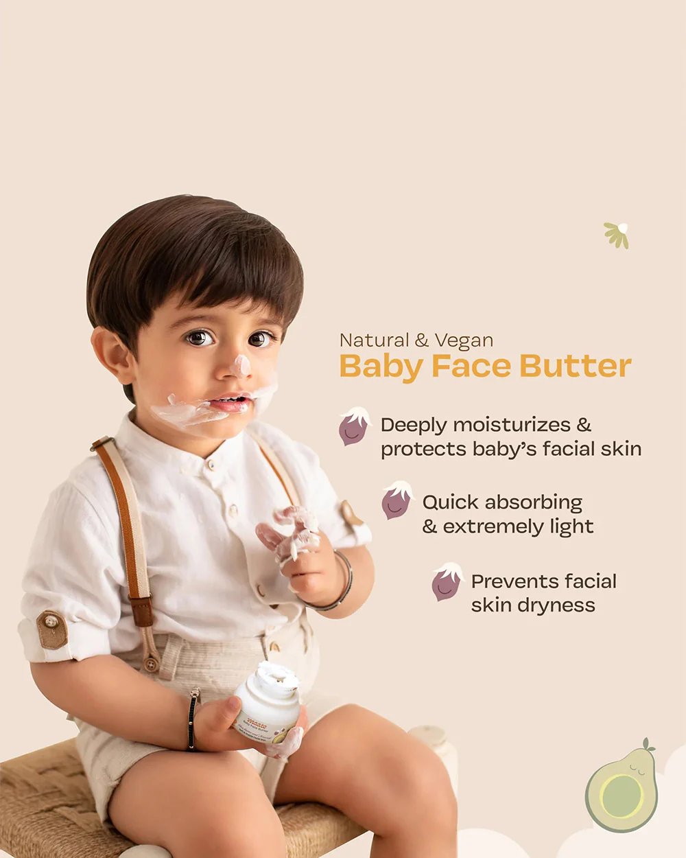 Maate Baby Butter Gift Box New Born Gift Set-Pack Of 2-Gift For Baby Shower & Baby Birthday - Image 2