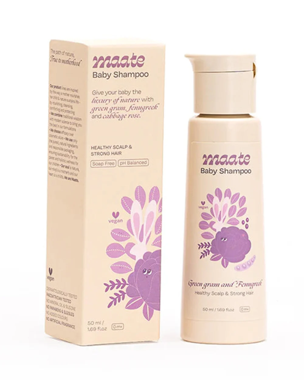 Maate Baby Hair Care Ritual Box New Born Gift Set-Pack Of 3-Gift For Baby Shower & Baby Birthday - Image 3