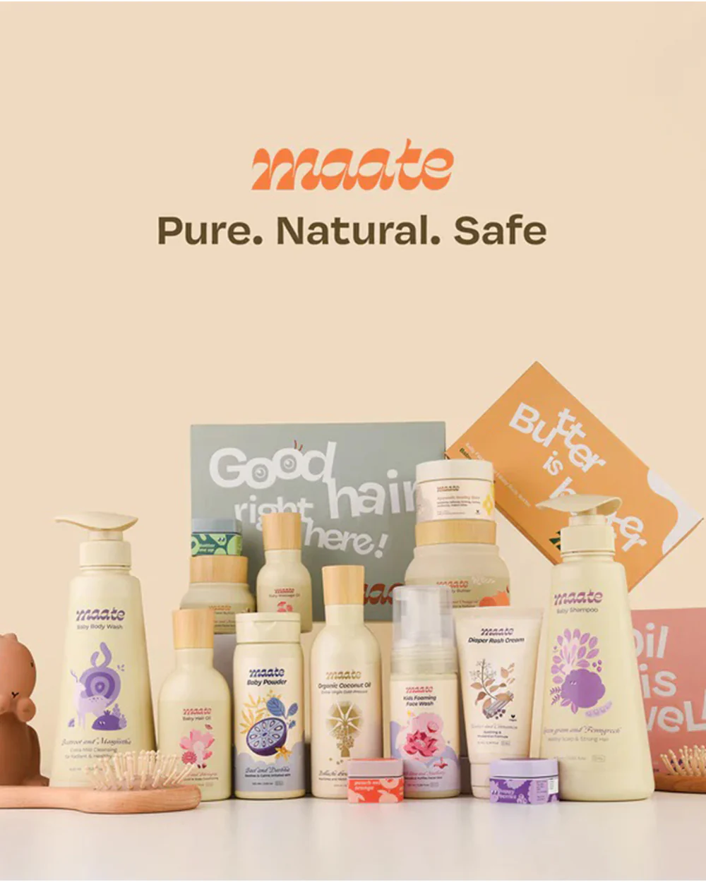 Maate Baby Hair Oil-With Almond Oil & Bhringraj - Image 8