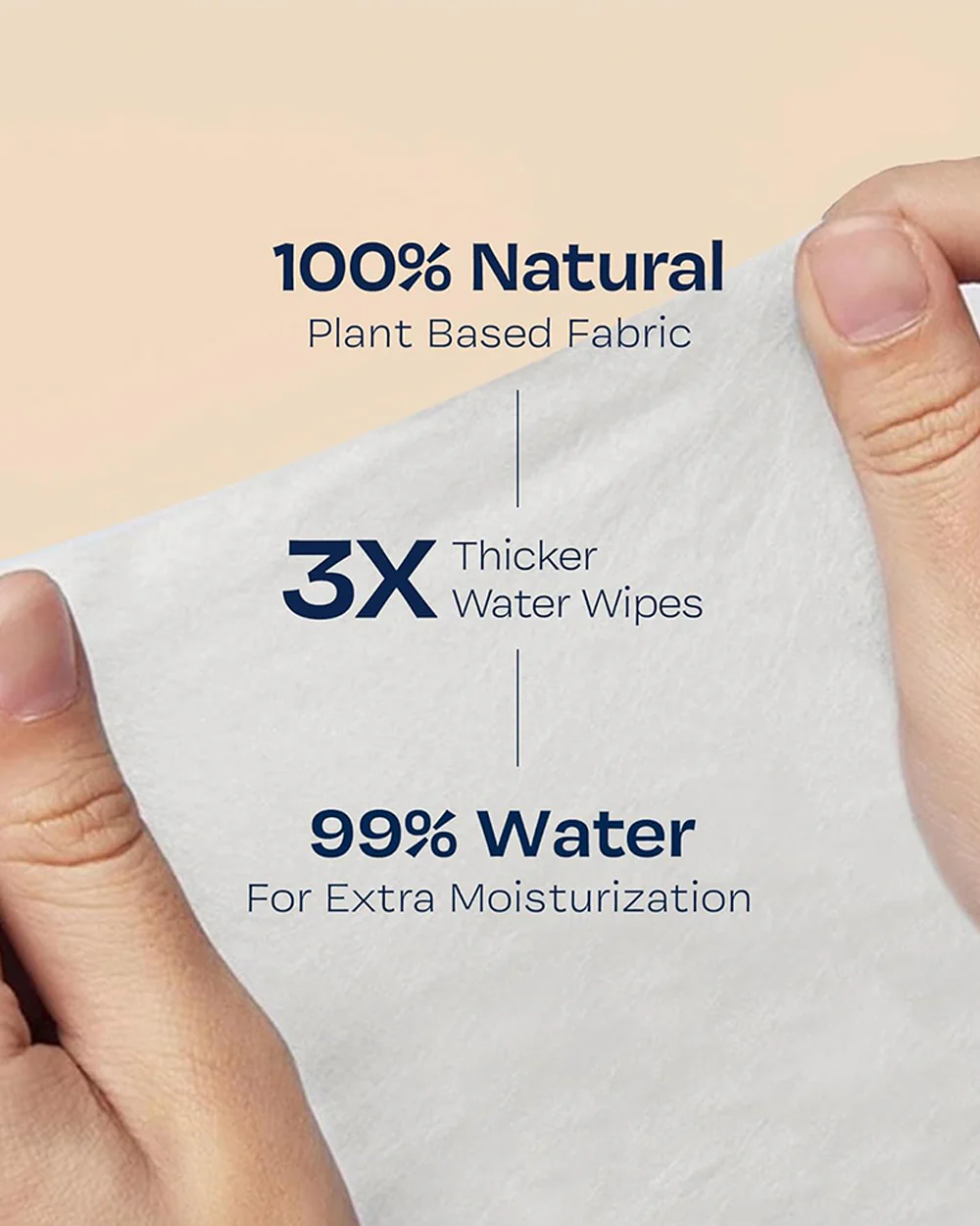 Maate Baby Wipes-Infused With Plant Squalane, Tamanu Oil & Aloe Vera-Soothing & Hypoallergenic - Image 5