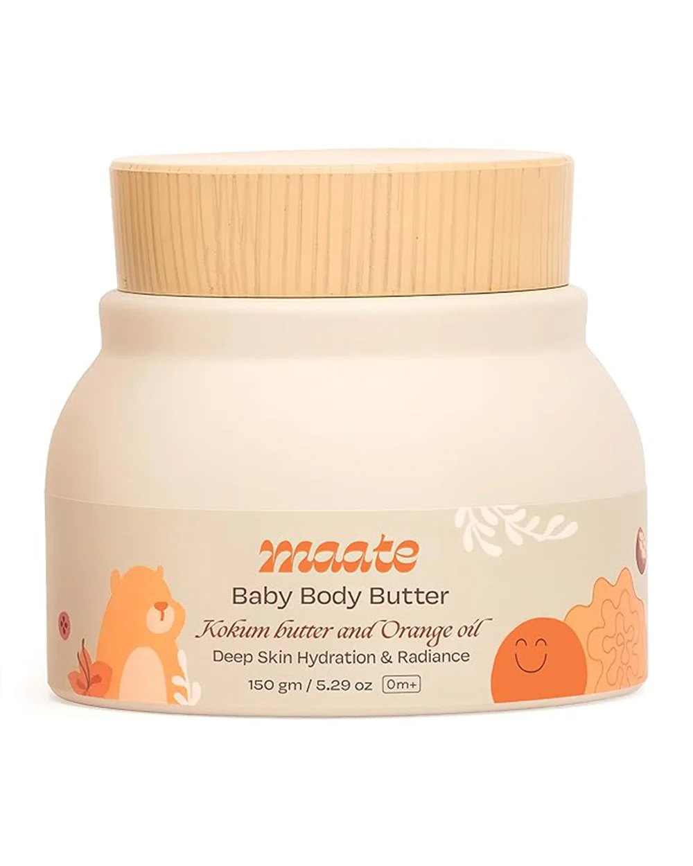 Maate Body Butter Baby Cream-With Pure Kokum Butter & Saffron - Image 18