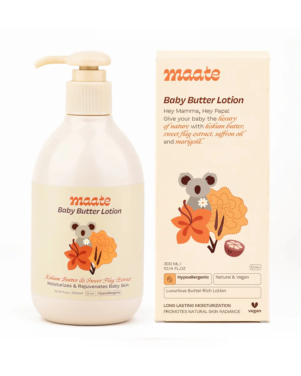 Maate Butter Baby Lotion-With Pure Kokum Butter & Sweet Flag - Image 4