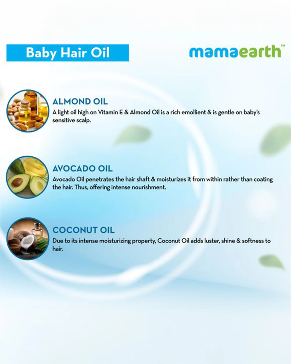 Mamaearth Coco Soft Baby Soap Bar (Pack of 2), Deeply Nourishing Baby Body Wash (200ml), Dusting Baby Powder (150g), Gentle Cleansing Baby Shampoo (200ml), Nourishing Baby Hair Oil (200ml) & Rich Moisturizing Ultra Light Sunscreen-SPF 50 (50g) - Image 29