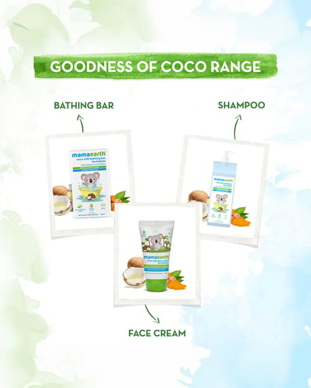 Mamaearth Coco Soft Baby Soap Bar-With Coconut Oil & Turmeric-75 g - Image 5