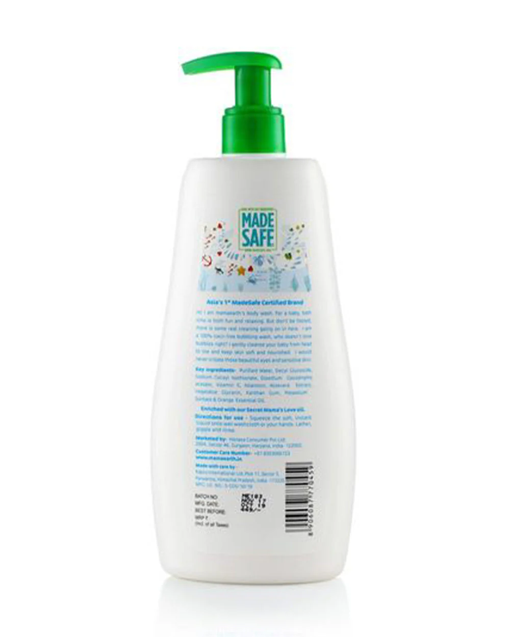 Mamaearth Deeply Nourishing Baby Body Wash, Gentle Cleansing Baby Shampoo & Milky Soft Baby Body Lotion-400ml - Image 3