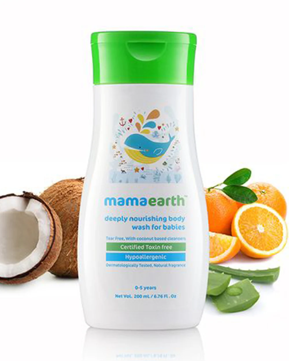 Mamaearth Deeply Nourishing Baby Body Wash-With Coconut Based Cleansers - Image 12