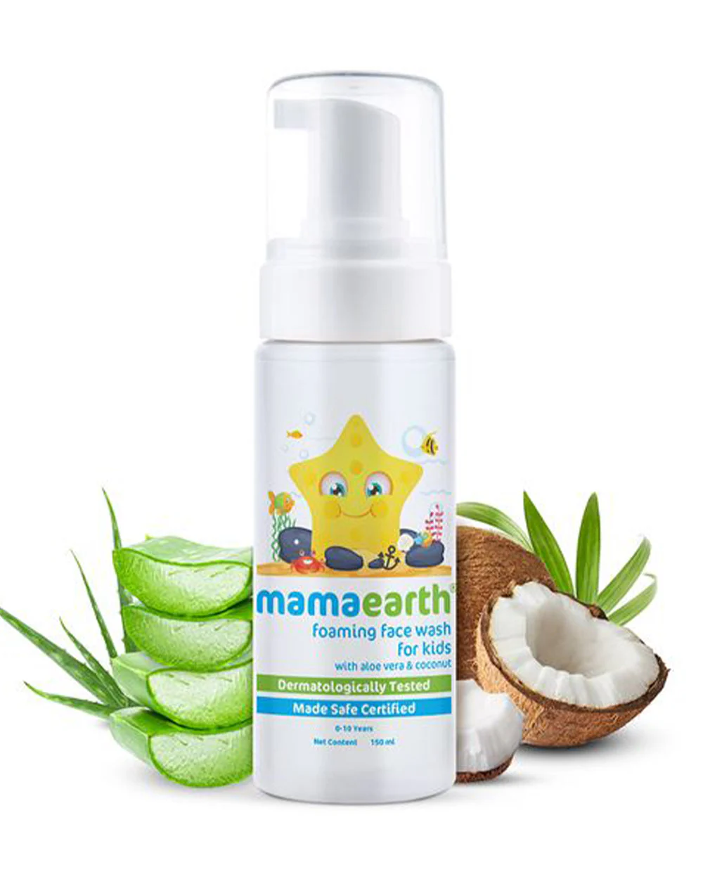 Mamaearth Foaming Kids Face Wash (150ml), Kids Body Wash (300ml), Milky Soft Baby Soap Bar (Packof 2) & Moisturizing Daily Baby Lotion (100ml) - Image 2
