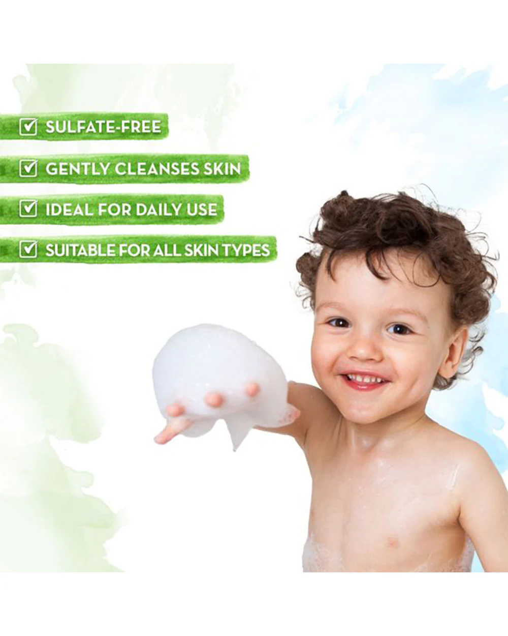 Mamaearth Kids Body Wash-With Orange Extract & Oat Protein - Image 2