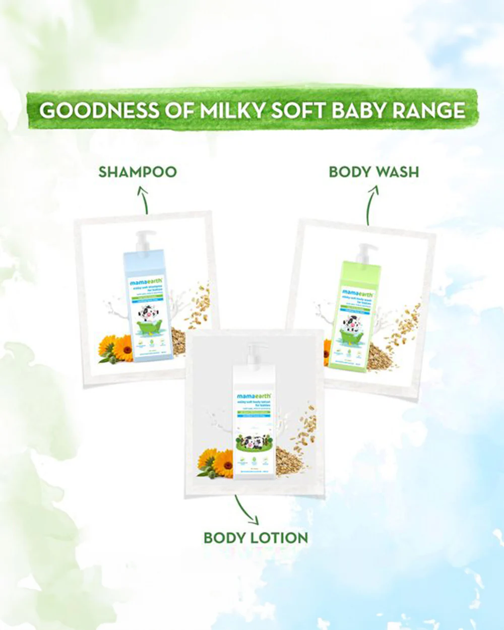 Mamaearth Milky Soft Baby Body Lotion-With Oats, Milk & Calendula - Image 6