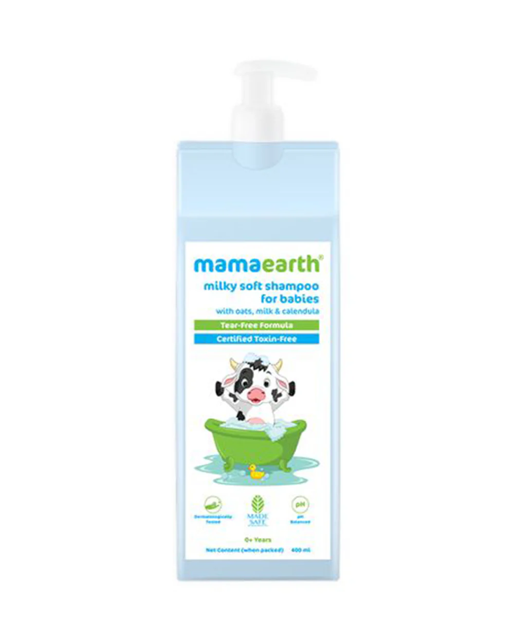 Mamaearth Milky Soft Baby Shampoo-With Oat, Milk & Calendula - Image 6