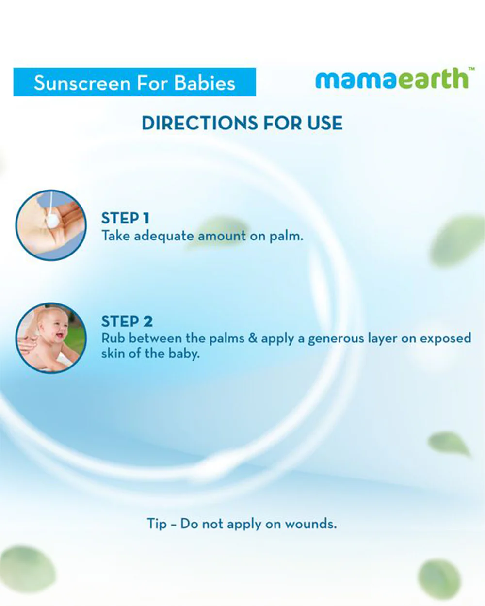 Mamaearth Mineral Based SPF20+ Baby Sunscreen-With Shea Butter & Cocoa Butter - Image 6