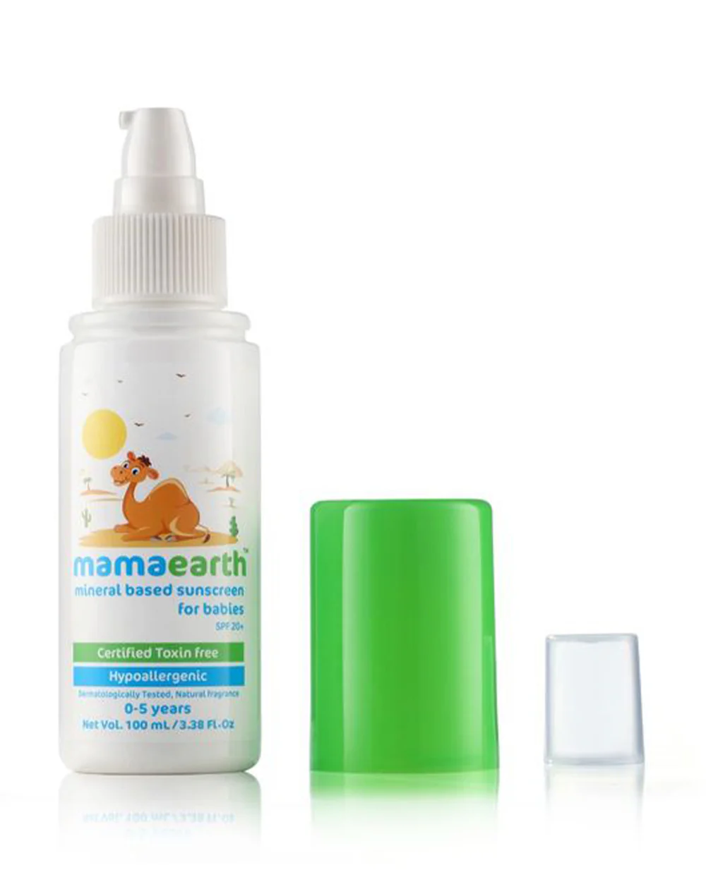 Mamaearth Mineral Based SPF20+ Baby Sunscreen-With Shea Butter & Cocoa Butter - Image 9