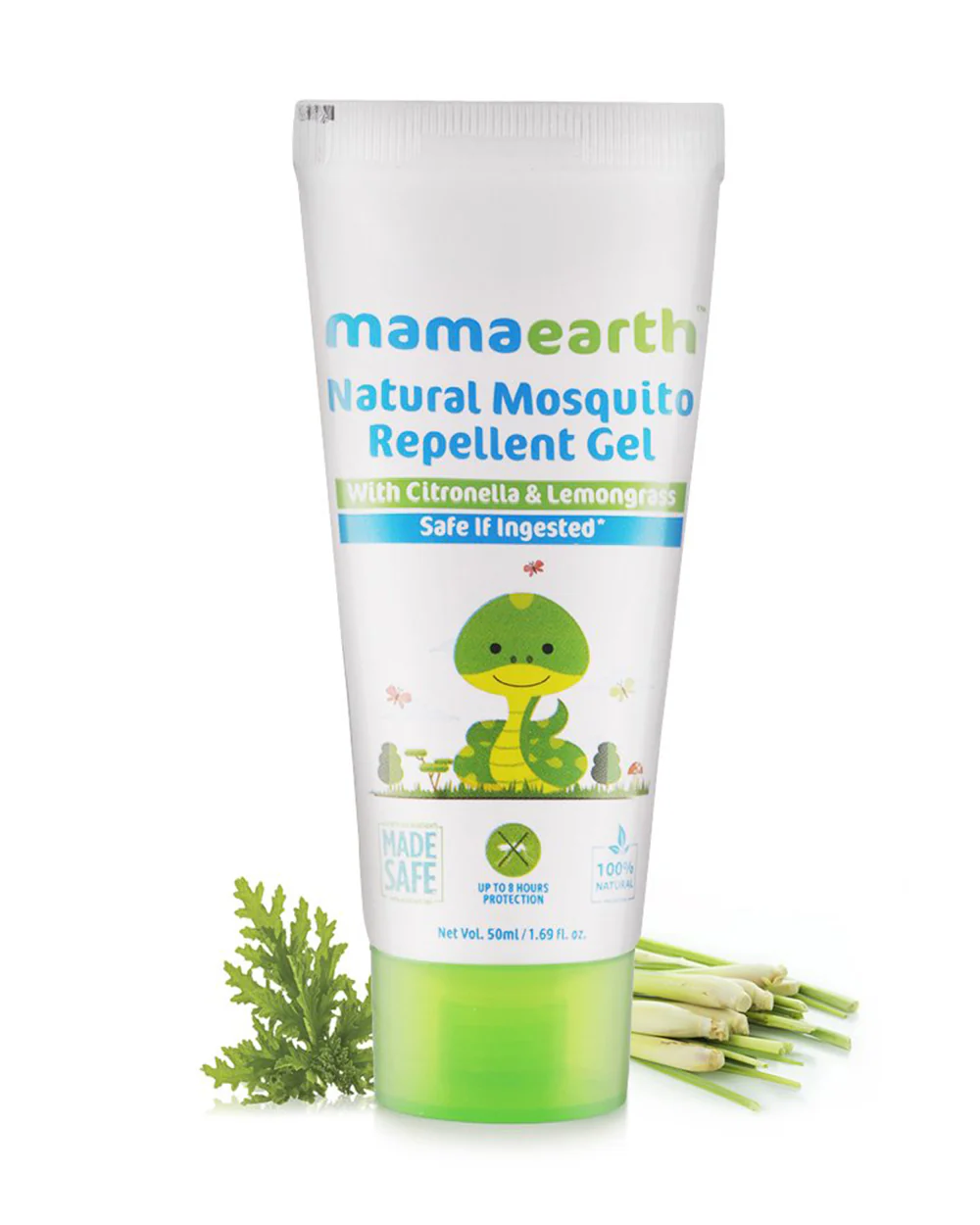 Mamaearth Natural Mosquito Repellent Gel-Natural & DEET Free-Upto 8 Hours Protection-Pack of 3-For Infants