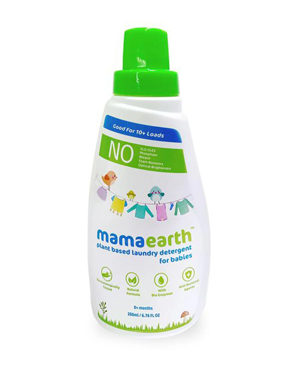 Mamaearth Plant Based Laundry Detergent-Liquid Detergent with Bio Enzymes-Dermetologistically Tested-Infant Safe - Image 21