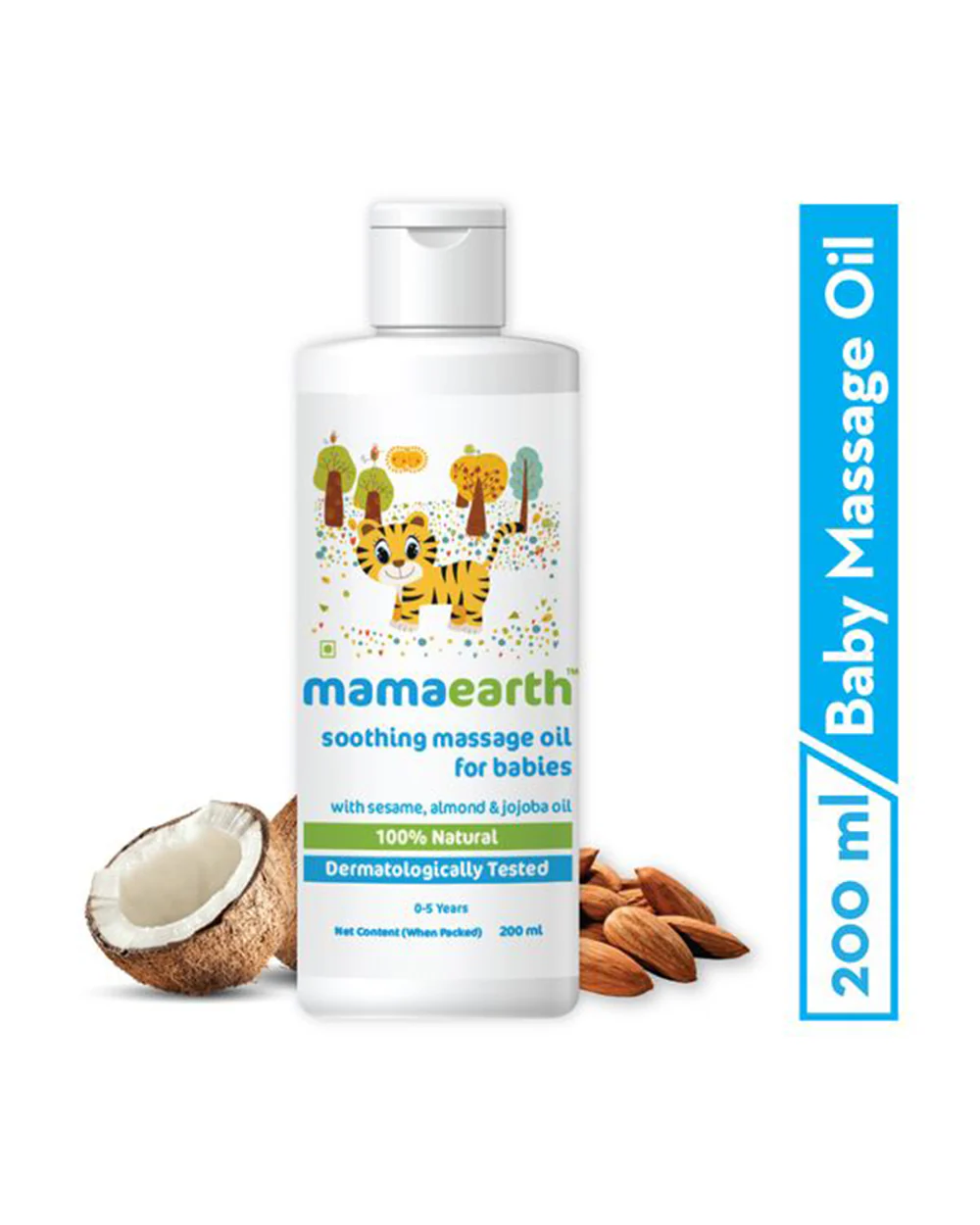 Mamaearth Soothing Baby Massage Oil-With Almond & Jojoba Oil - Image 10