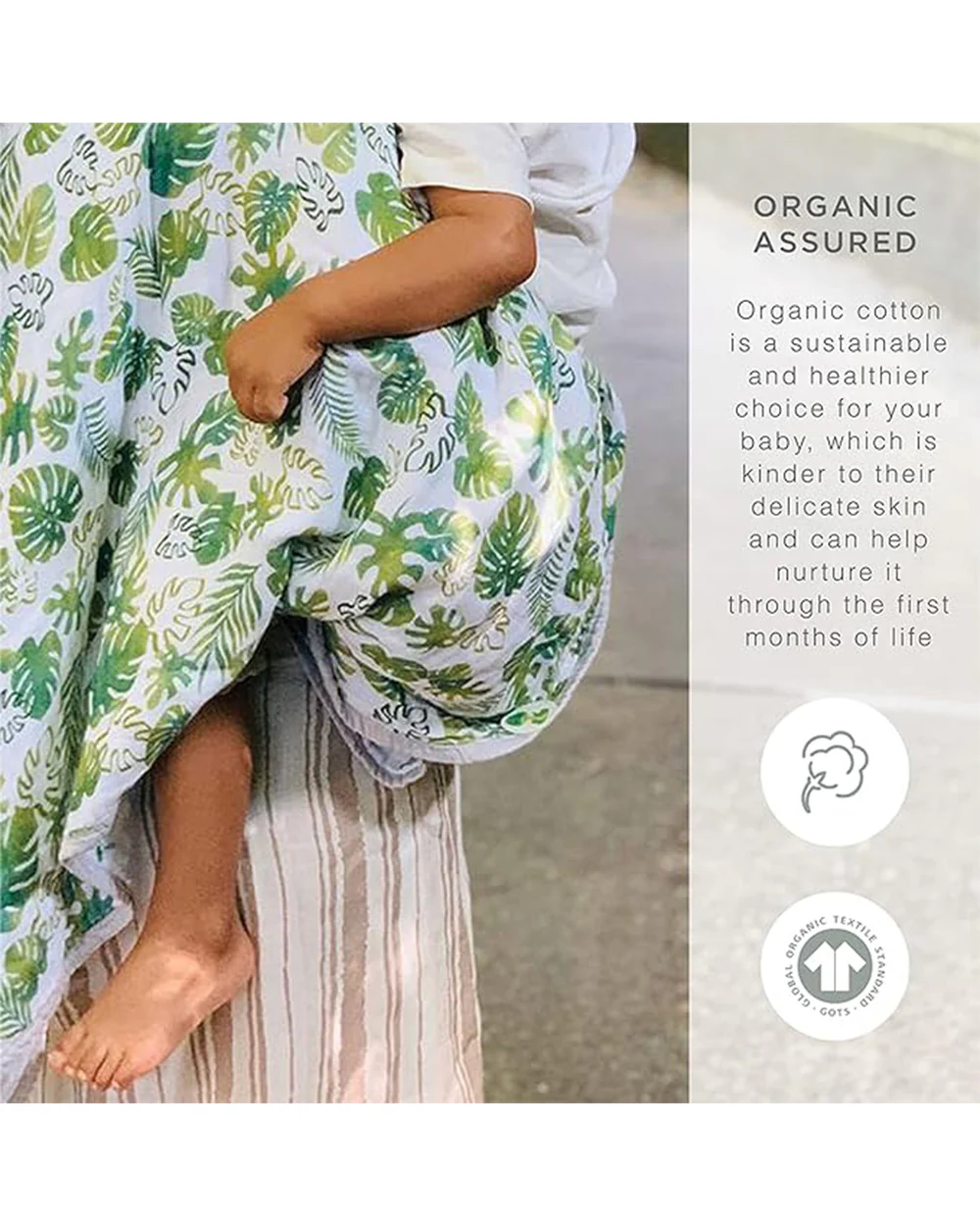 Masilo Dream Wings Blue Baby Bedding Set-GOTS Certified Organic Cotton-Pack of 4-Mini Cot Gift Set For Infants - Image 4