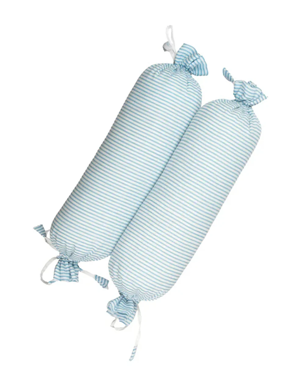 Masilo Sea Breeze Blue Baby Bedding Set-GOTS Certified Organic Cotton-Pack of 4-Mini Cot Gift Set For Infants - Image 3