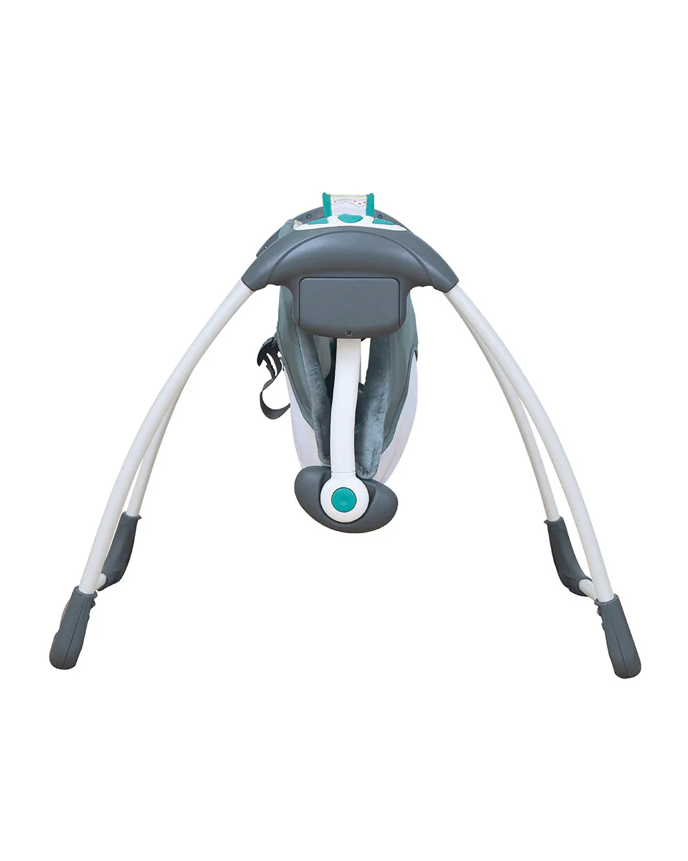 Mastela Deluxe Portable Swing-2 Position Recline-With 5 Swing Speeds-Upto 9 Kg-For Infants-Teal - Image 6