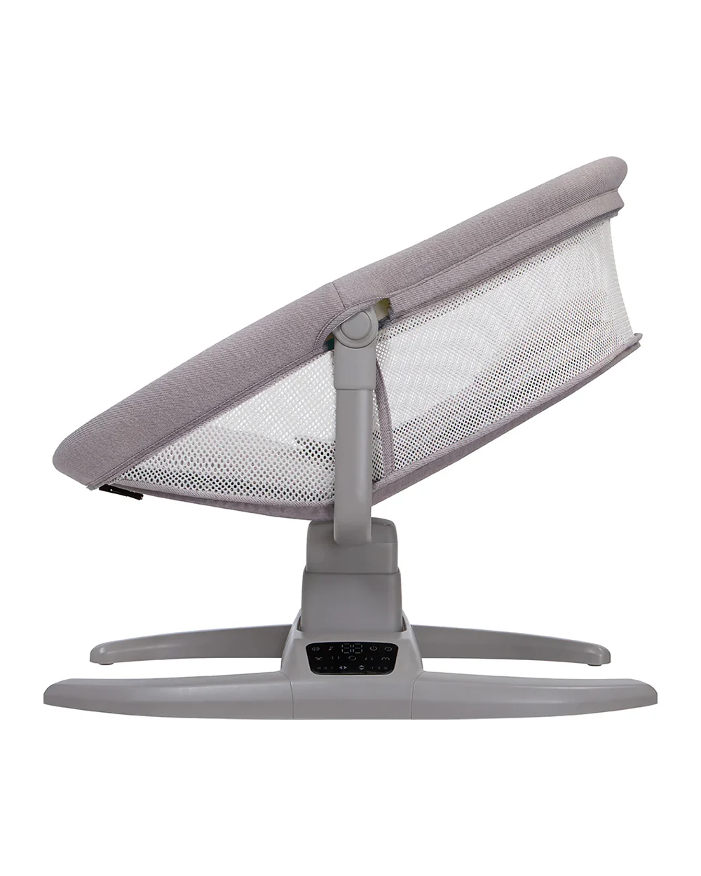 Mastela H-Multi-Motion Baby Cradle-With Touch Panel & Safety Belt-With Bed/Seat Mode & Mosquito Net-Shaker-Grey-0 to 36M - Image 4