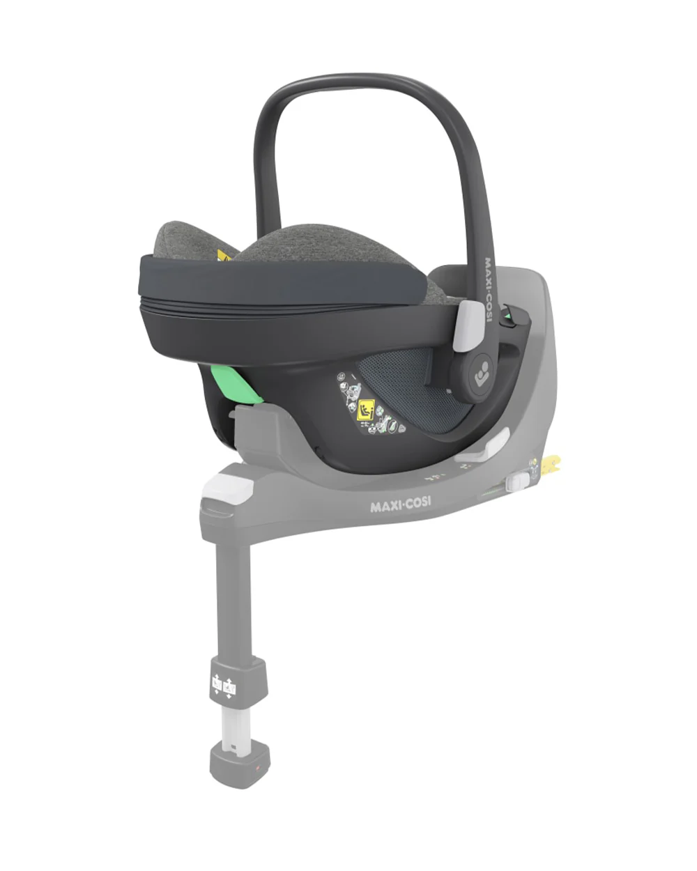 Maxi Cosi Pebble 360 Rear Facing Baby Car Seat-360 Degree Rotating- G CELL Side Impact Protection-For 0 to 15M (Upto 13 Kg)-Select Grey - Image 9