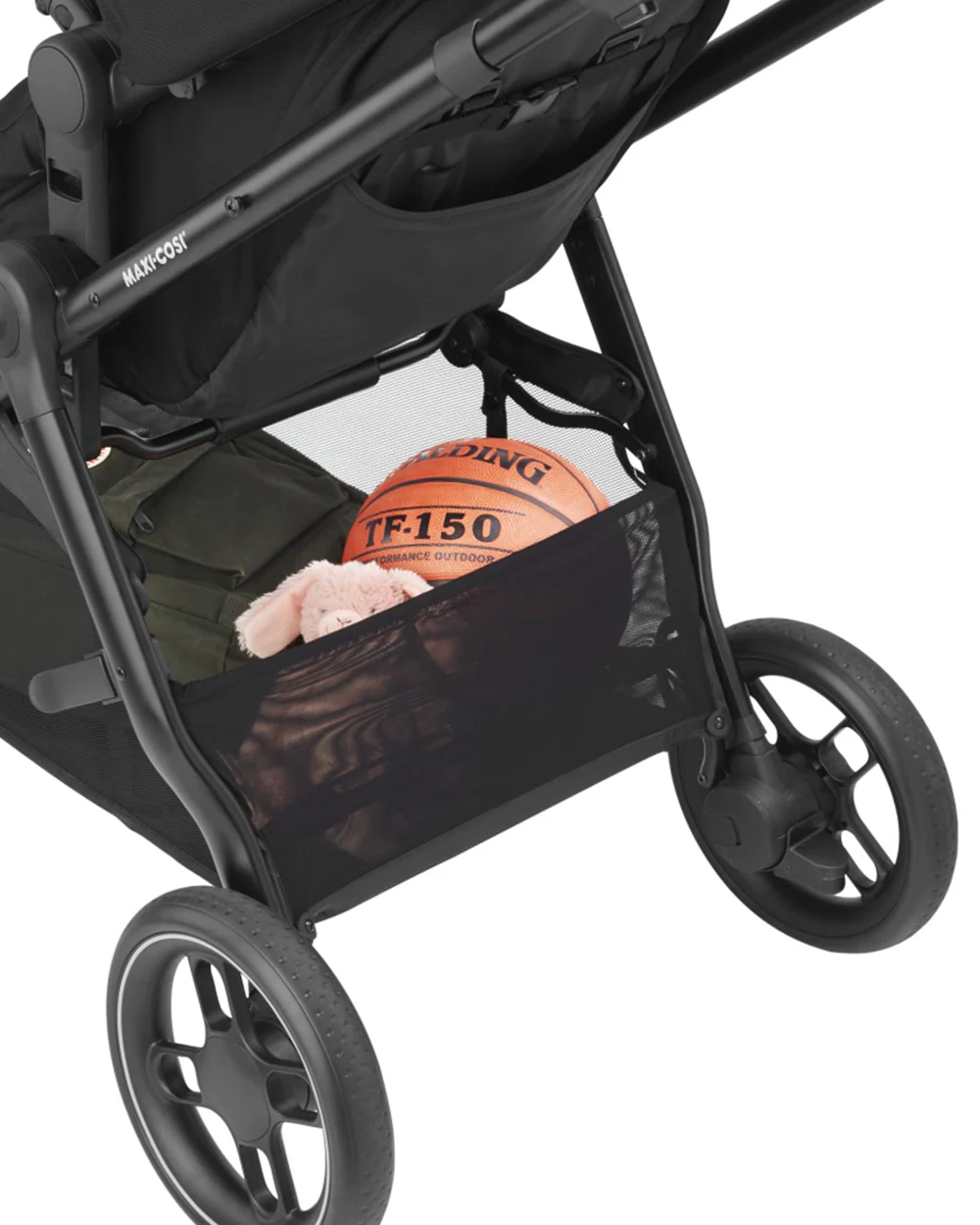 Maxi Cosi Zelia 3.0 Baby Stroller-2 in 1 Seat With Carry Cot Mode-Height Adjustable Parent Handle Bar-Reversible Seat-One Hand Fold-Travel System Compatible-6 Months Warranty-For 0 to 4Y (Upto 22 Kg)-Essential Black - Image 16