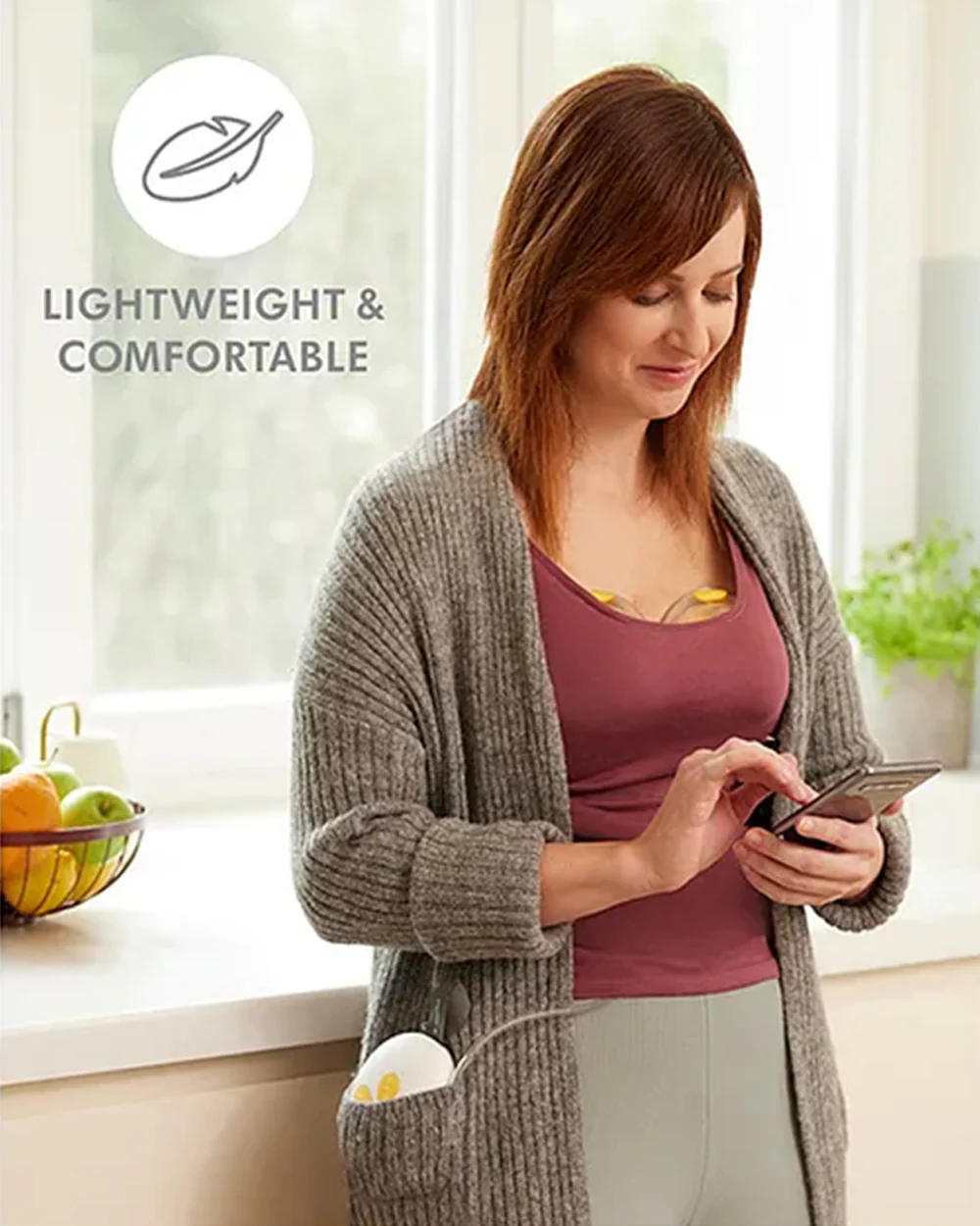 Medela Duo Hands-Free Double Electric Breast Pump-Includes Wearable Collection Cups-Rechargeable Battery-Lightweight and Dishwasher Safe-Intuitive Buttons Control-Stimulation and Expression Modes-9 Adjustable Vacuum Settings - Image 6