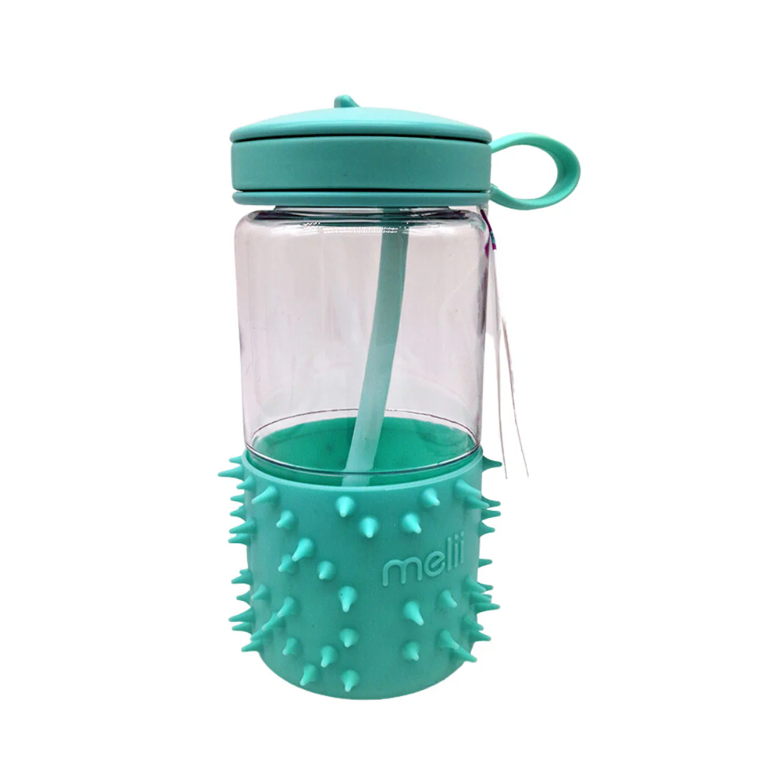 Melii Spikey Water Bottle -Sensory Exploration-Blue-12 to 48 M - Image 3