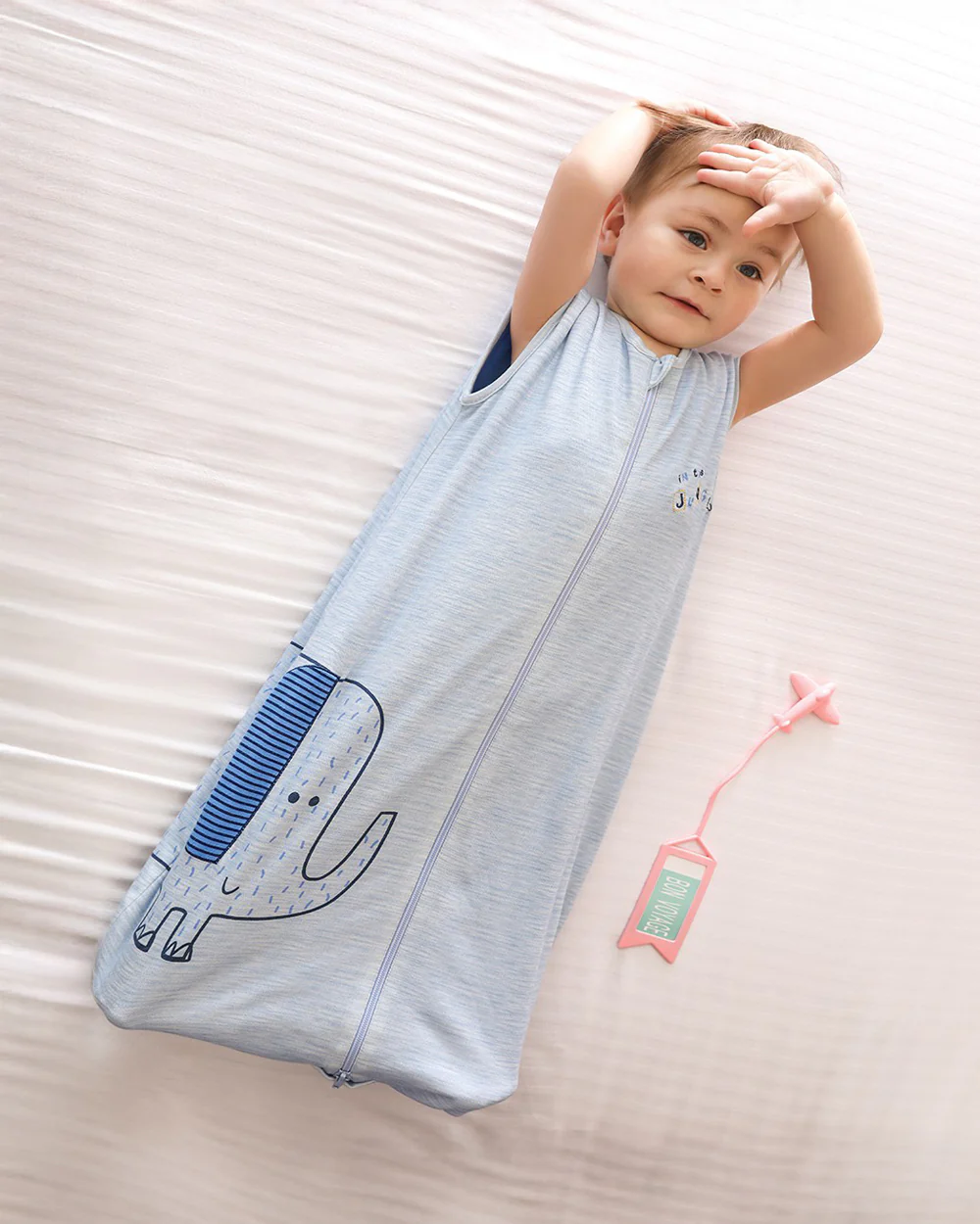 Mi Arcus Baby Boy Dreamy Knitted Sleeping Bag-100% Cotton-Newborn Bed(0-6M) - Image 7