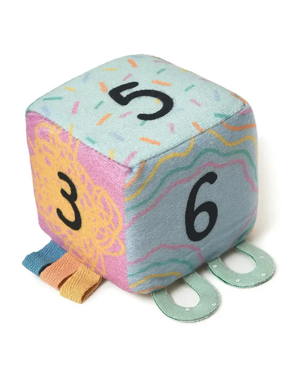 Mi Arcus Baby Milestone Blocks Set-Soft Toy-Plush Cuddly Toy For Newborn - Image 7