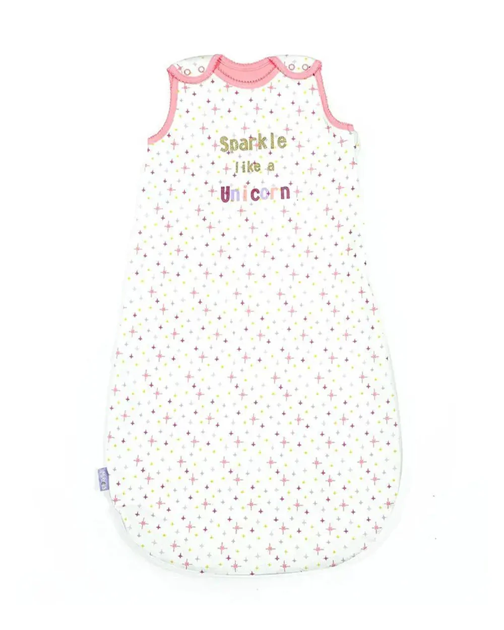 Mi Arcus Beeby Knitted Baby Sleeping Bag-with Shoulder Button & Side Zipper-Cotton-Unicorn-Newborn Bed