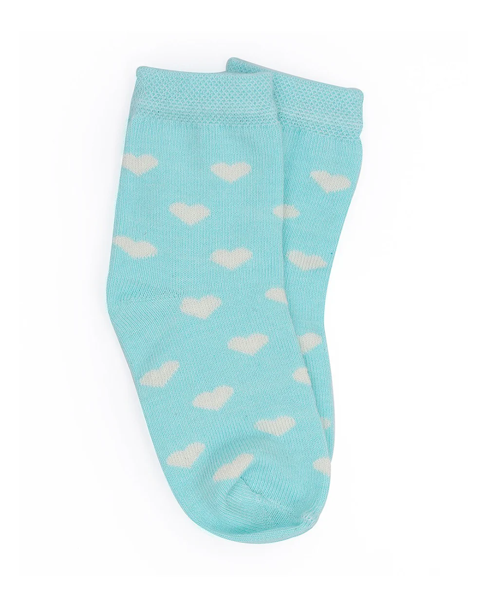 Mi Arcus Blue, Brown & Green Ribbed Socks-Printed-Cotton-Pack of 3-For Infants - Image 2