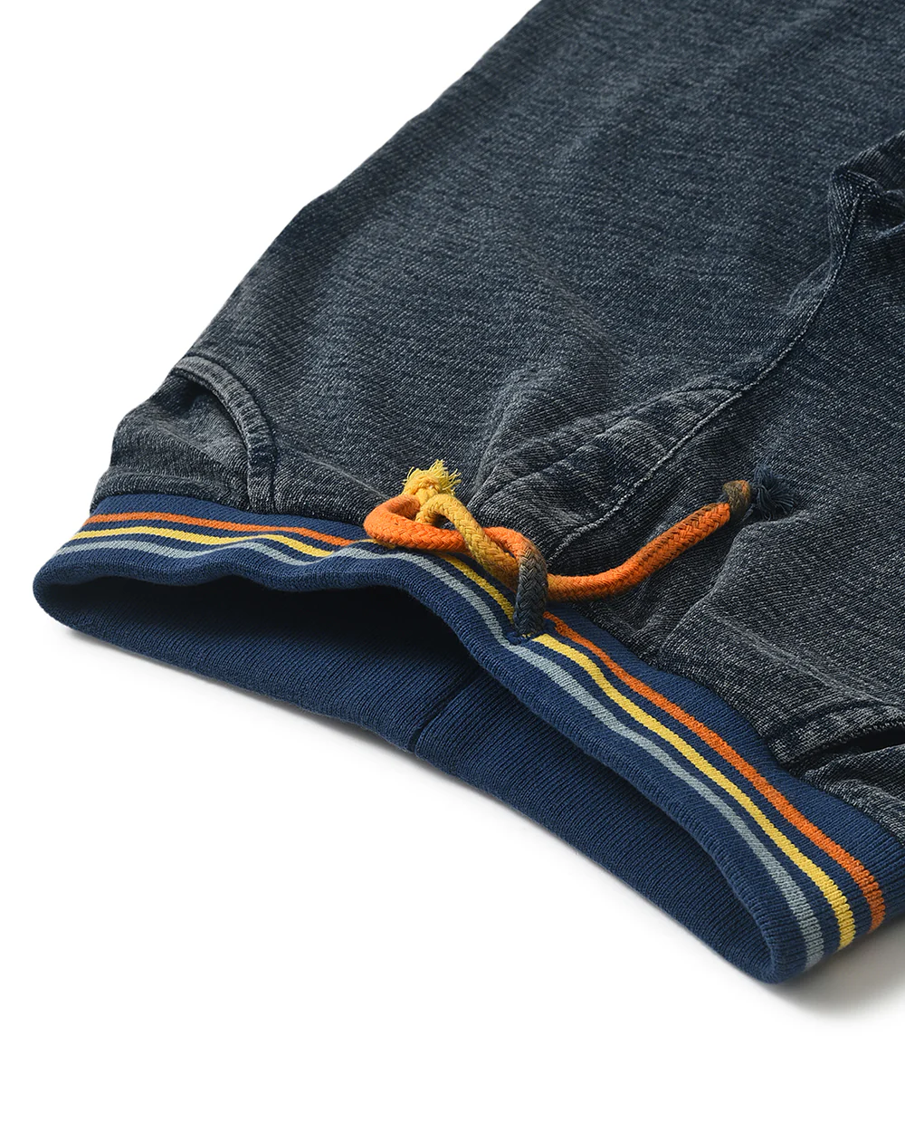 Mi Arcus Blue Joggers-Solid-Cotton-For Infants - Image 7
