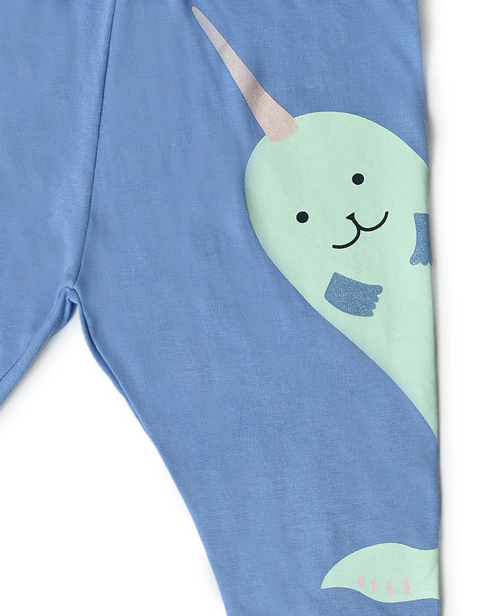 Mi Arcus Blue Pajamas-Printed-Cotton-Pack of 2-For Infants - Image 3
