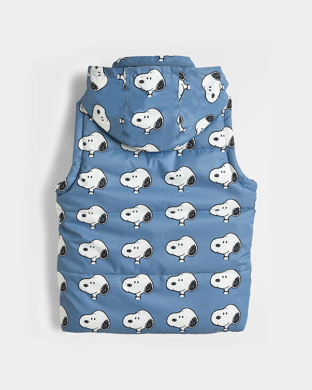 Mi Arcus Blue Puffer Jacket-Printed-Polyester-For Infants - Image 4