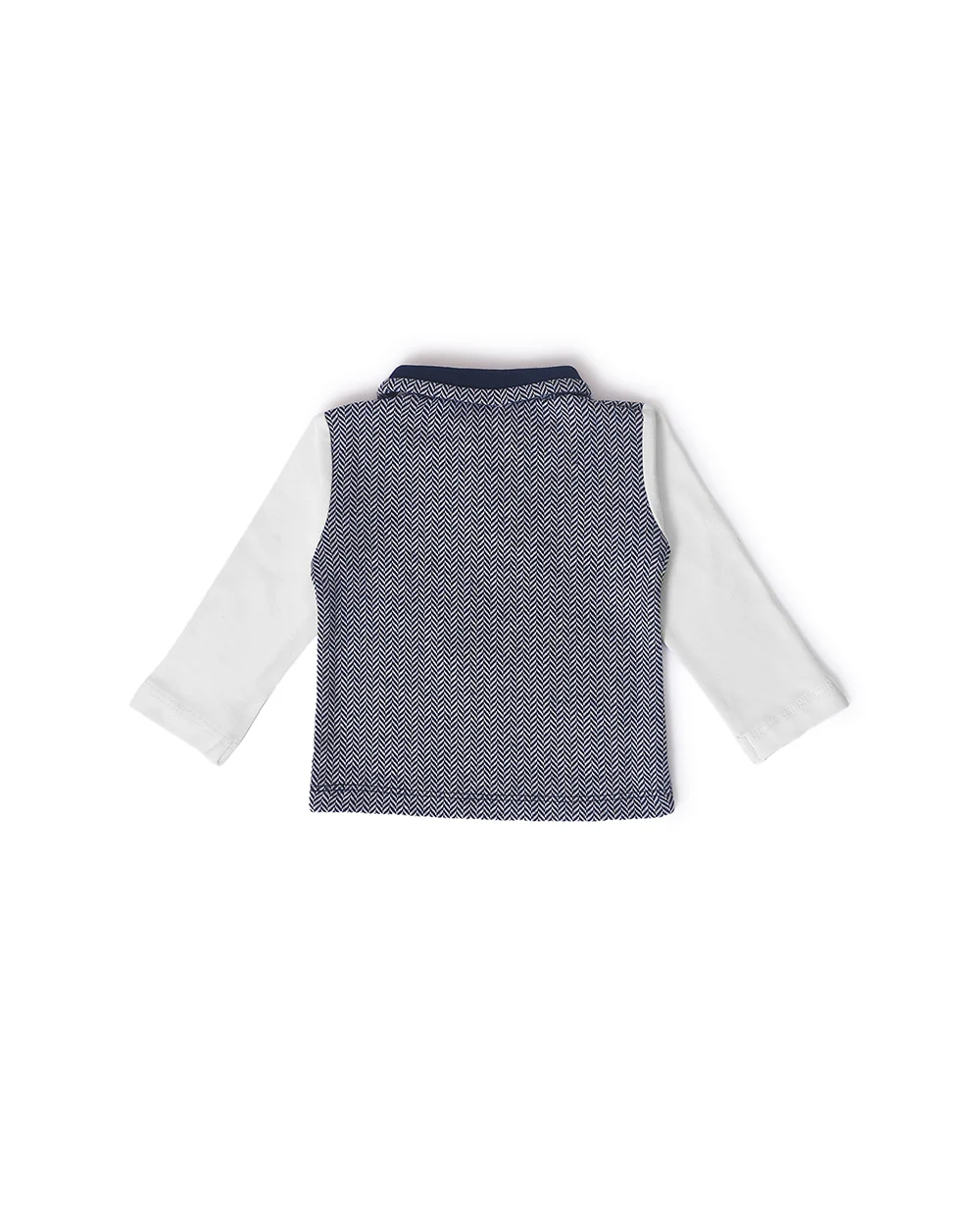 Mi Arcus Blue T-shirt-Solid-Cotton-For Infants - Image 9