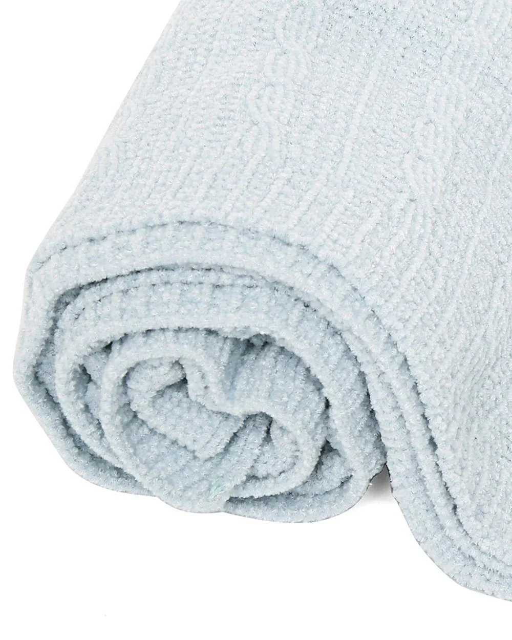 Mi Arcus Cozy Knitted Baby Blanket-Lightweight & Breathable-Blue-For 1 to 3Y - Image 5