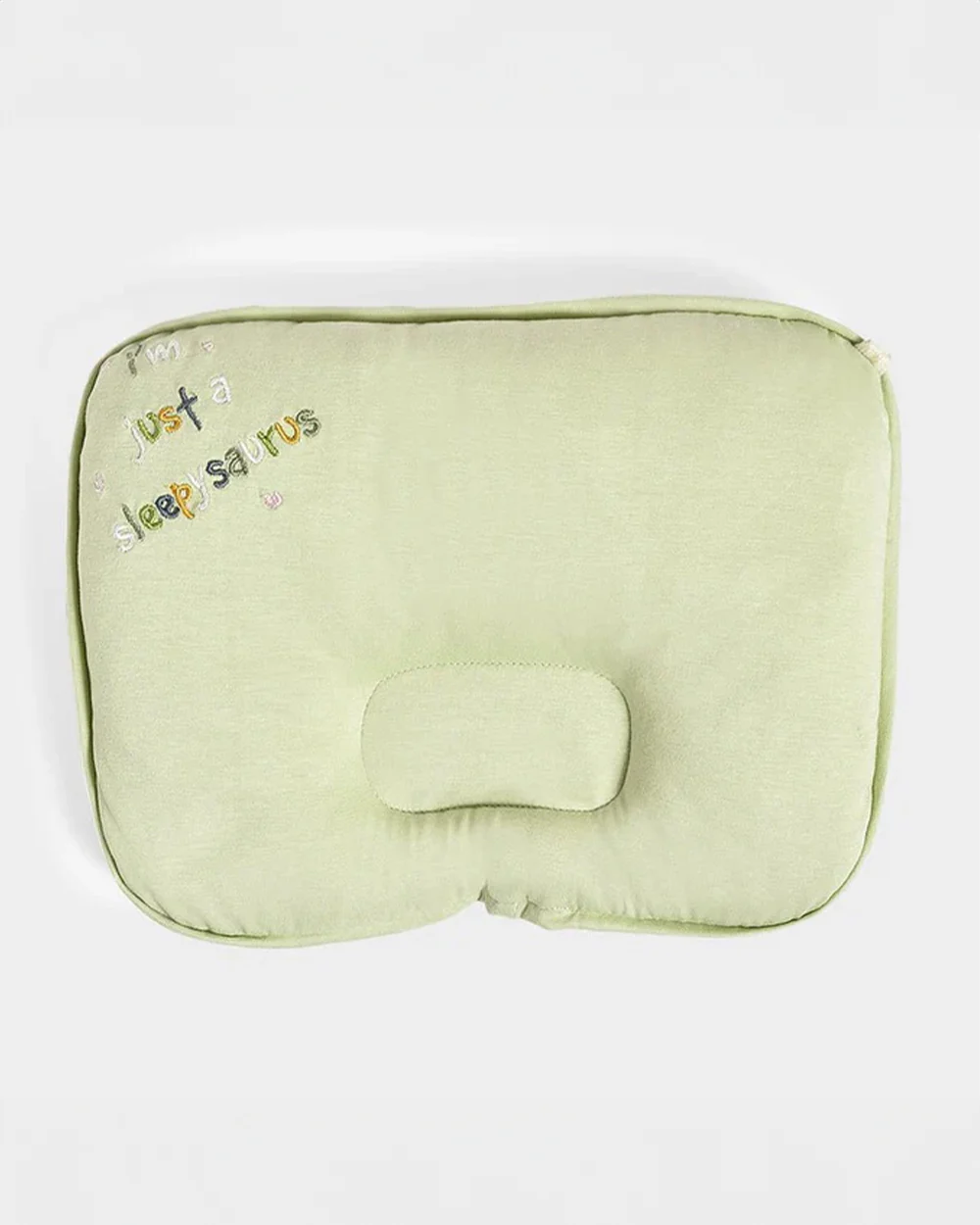 Mi Arcus Dinomite Knitted Baby Head Shape Pillow-Ultra Soft Cotton-Pack of 2-For Infants - Image 4