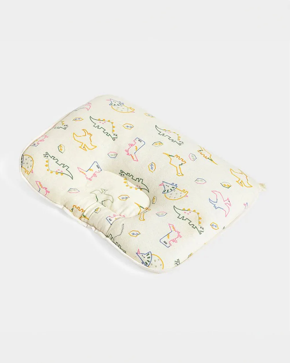 Mi Arcus Dinomite Knitted Baby Head Shape Pillow-Ultra Soft Cotton-Pack of 2-For Infants - Image 5
