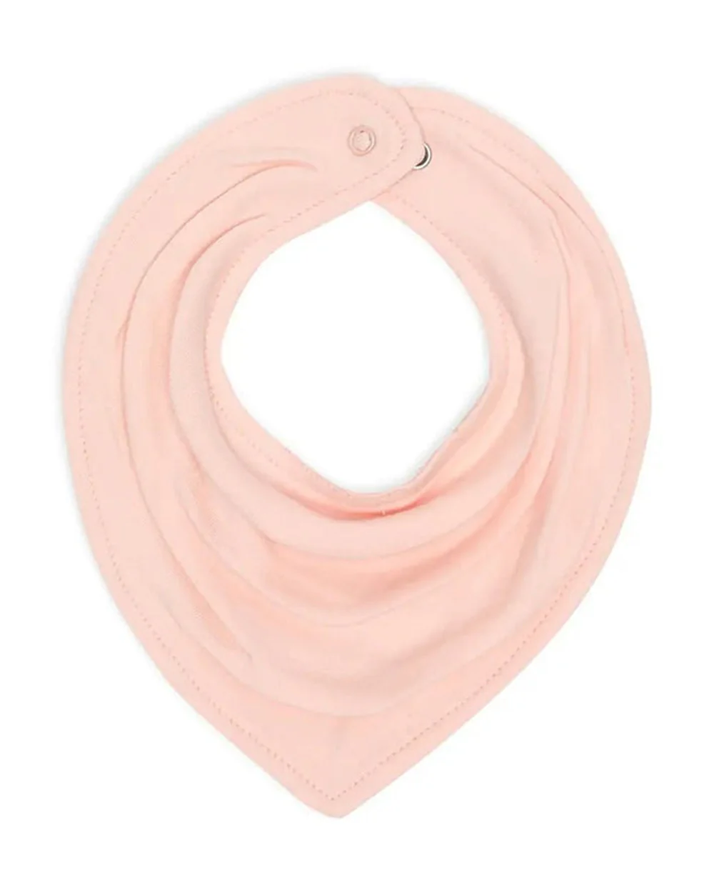 Mi Arcus Drool Knitted Bibs-Pink-Cotton-0 to 3M-Pack of 5-For Infants - Image 2