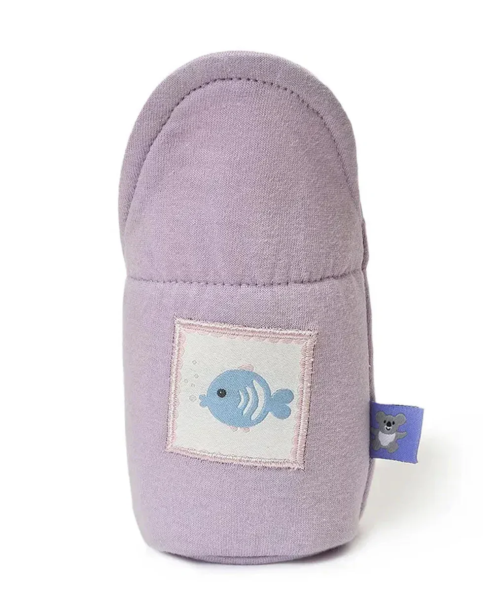 Mi Arcus Feeding Bottle Cover-Soft Cotton-Purple & Pink-Pack of 2 - Image 6