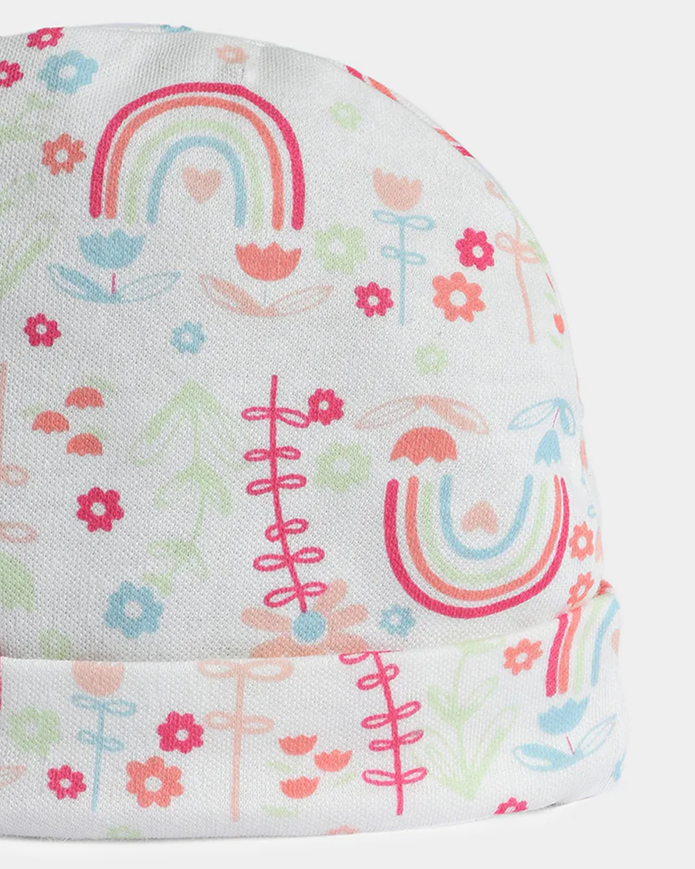 Mi Arcus Grey & Pink Combo Set-Cotton-Printed-Pack Of 2-For Infants - Image 4