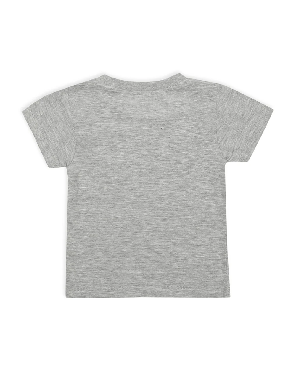 Mi Arcus Grey T-shirts-Printed-Cotton-For Infants - Image 2