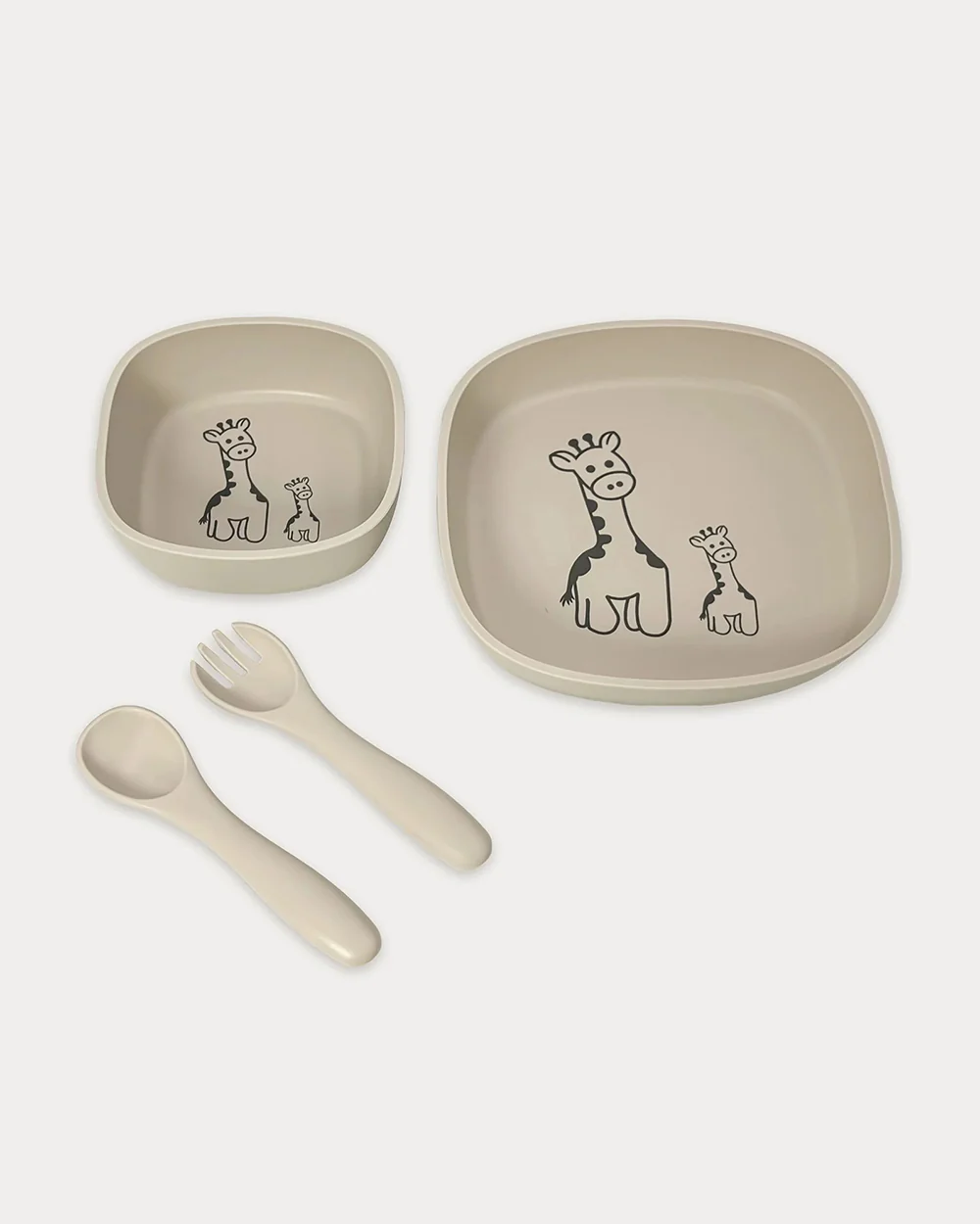 Mi Arcus Happy Summer Dinnerware and Bib Combo Set-Silicone Material-For Feeding Infants - Image 9