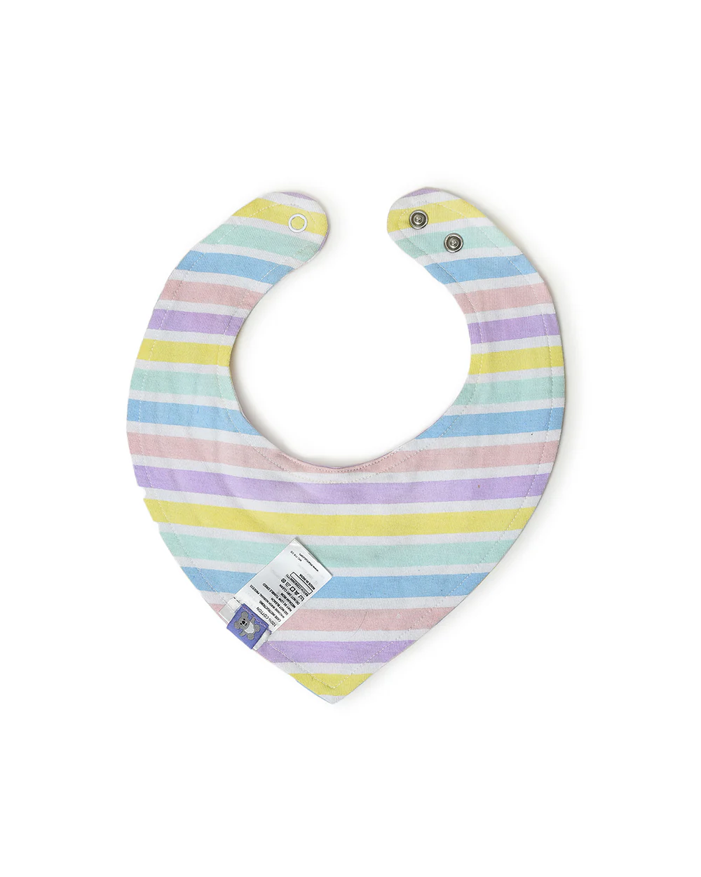 Mi Arcus Kids Drool Bibs-Multicolor-Cotton-0 to 3M-Pack of 5-For Infants - Image 12